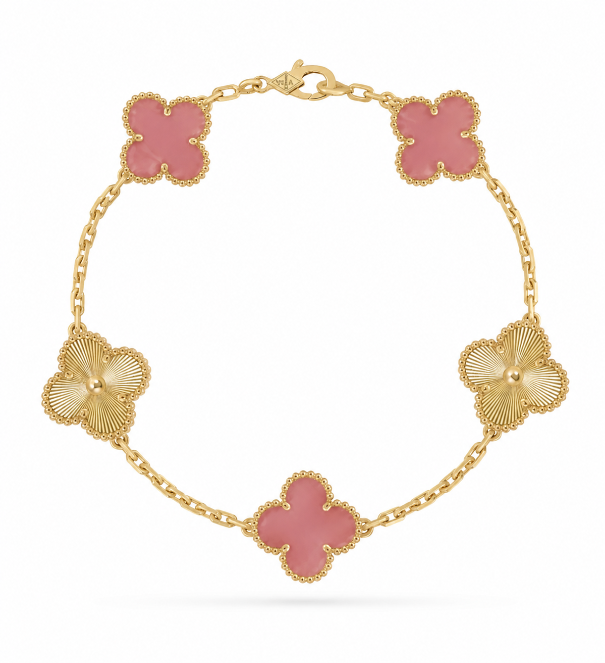 VAN CLEEF ROSA CON DORADO