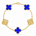 VAN CLEEF AZUL CON DORADO