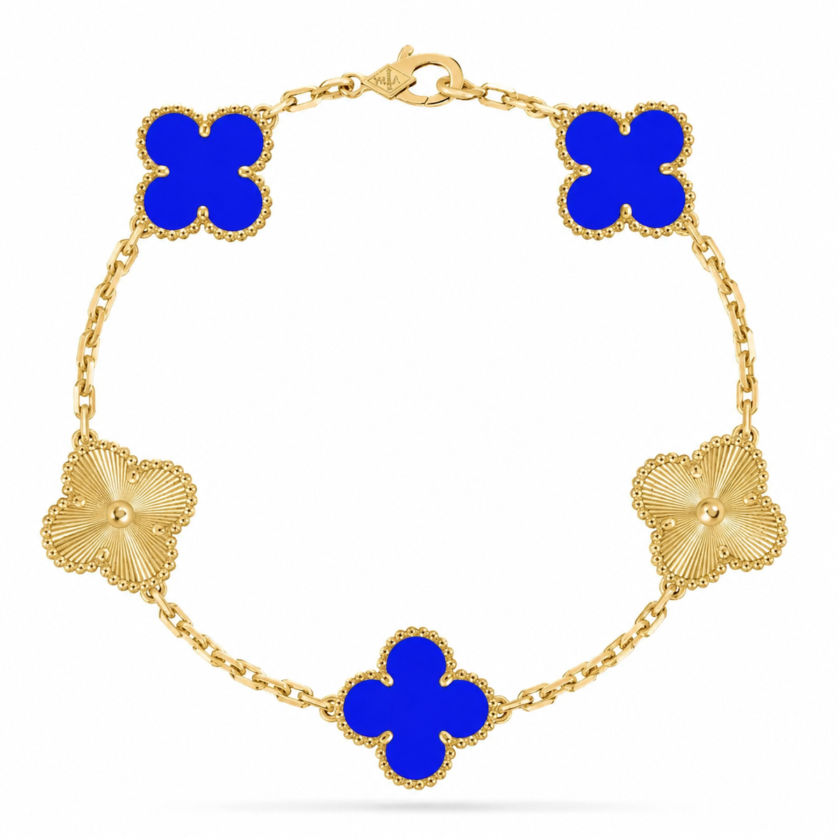 VAN CLEEF AZUL CON DORADO