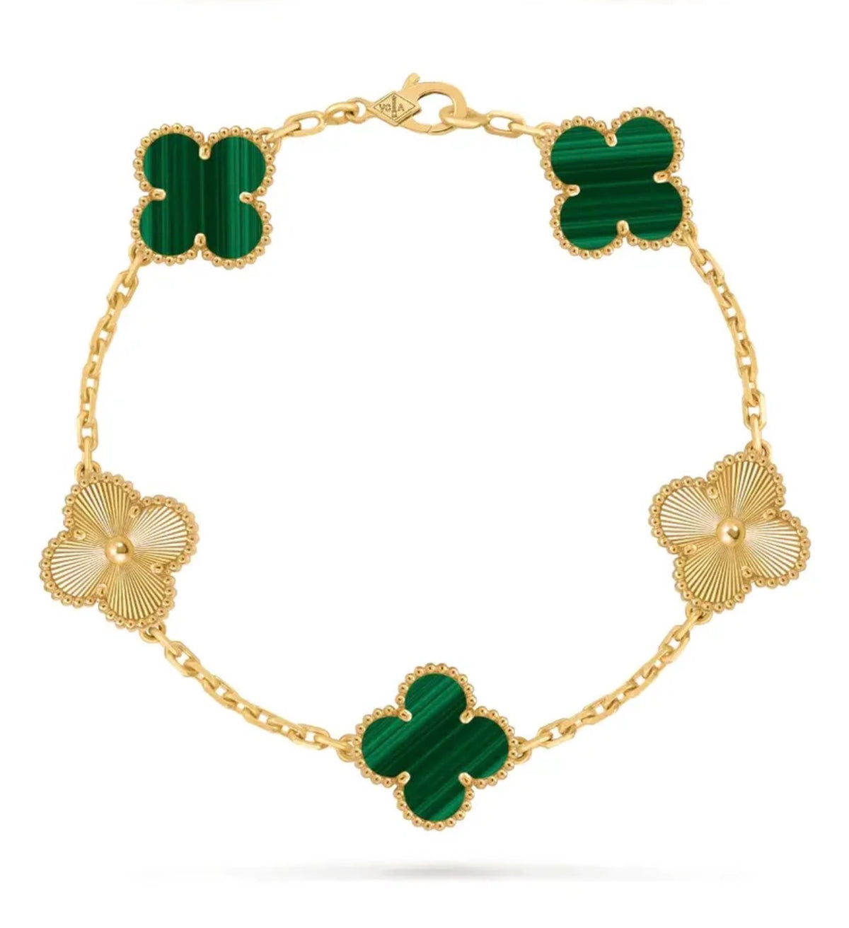 VAN CLEEF VERDE CON DORADO