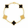 VAN CLEEF DORADA CON NEGRO