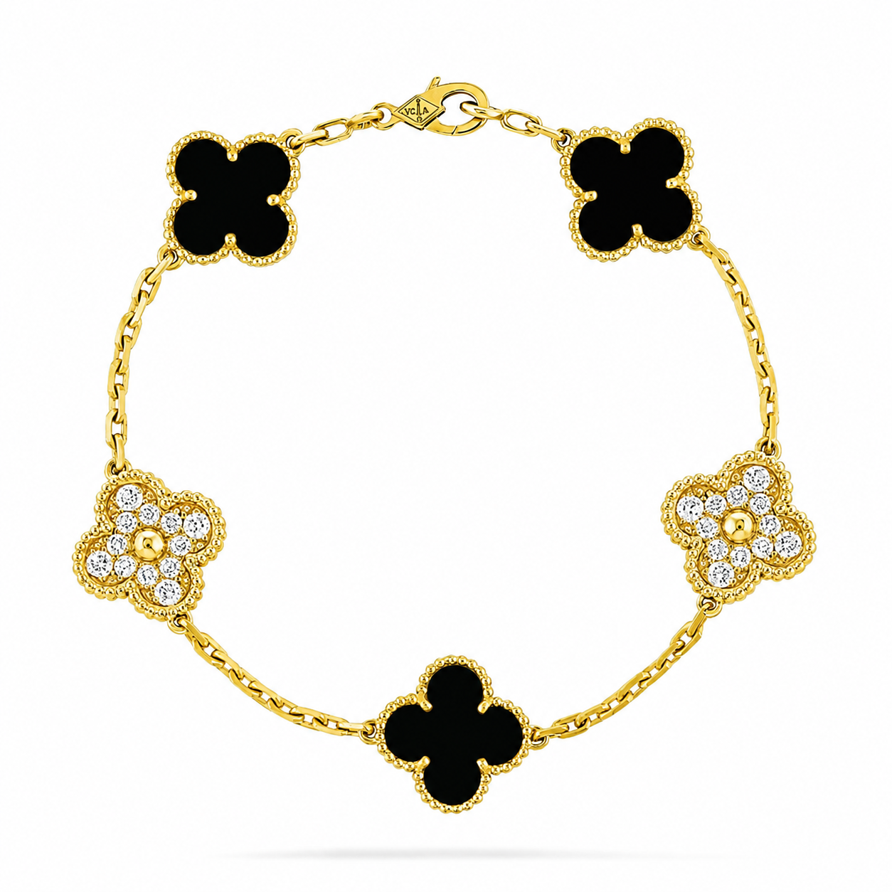 VAN CLEEF NEGRO CON DORADO