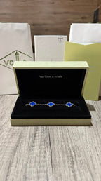 VAN CLEEF AZUL CON DORADO