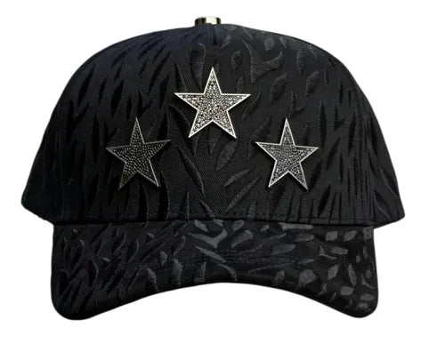BARBAS HATS BLACK ROCKSTAR