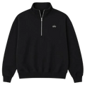 ALO QUARTER ZIP BLACK