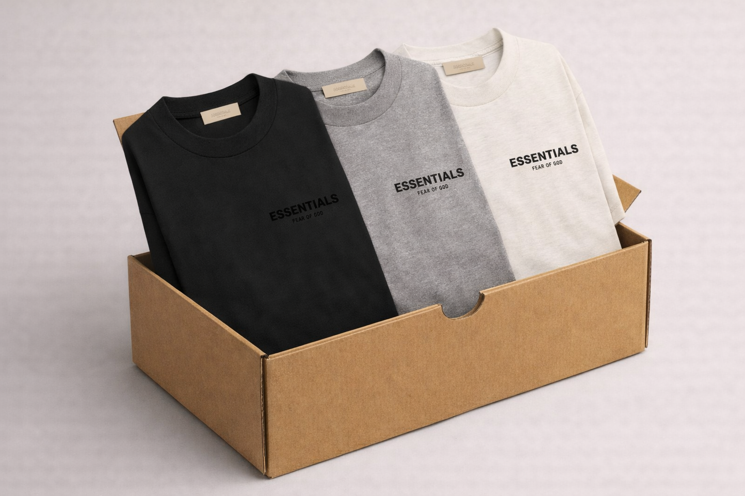 PACK DE 3 PLAYERAS ESSENTIALS